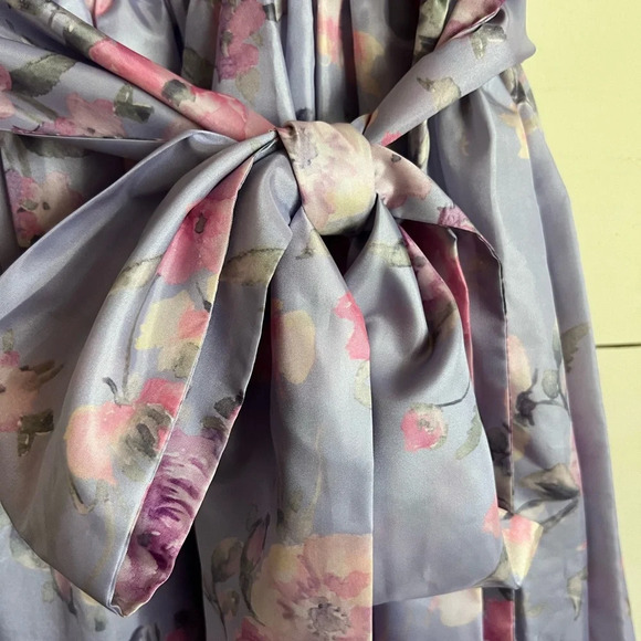 NWT LoveShackFancy Ida Floral Puff-Sleeve Gown - Picture 11 of 15